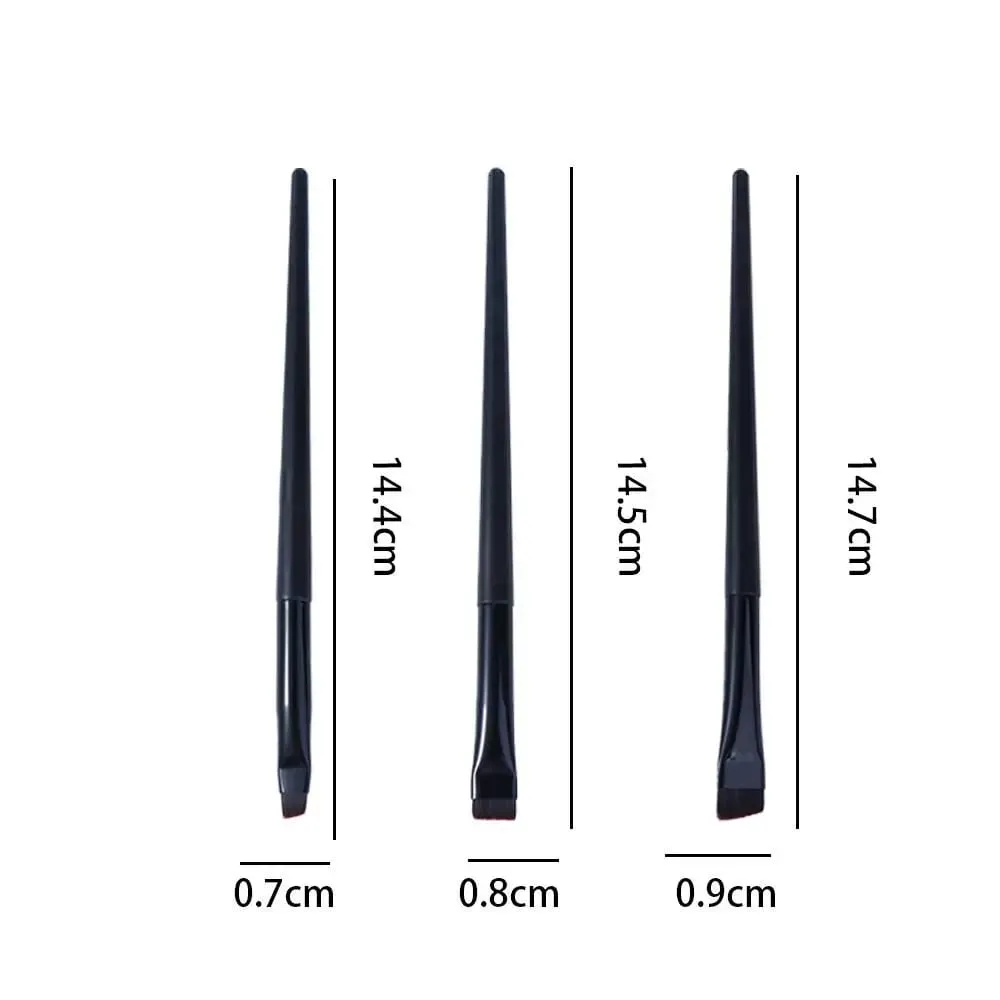 Cosmetics Brush Beauty Eye Liner Brush Flat Eyebrow Brush Angled Fine Eyeliner Brushes Blade Makeup Brushes Liner Brow Brush — image 6