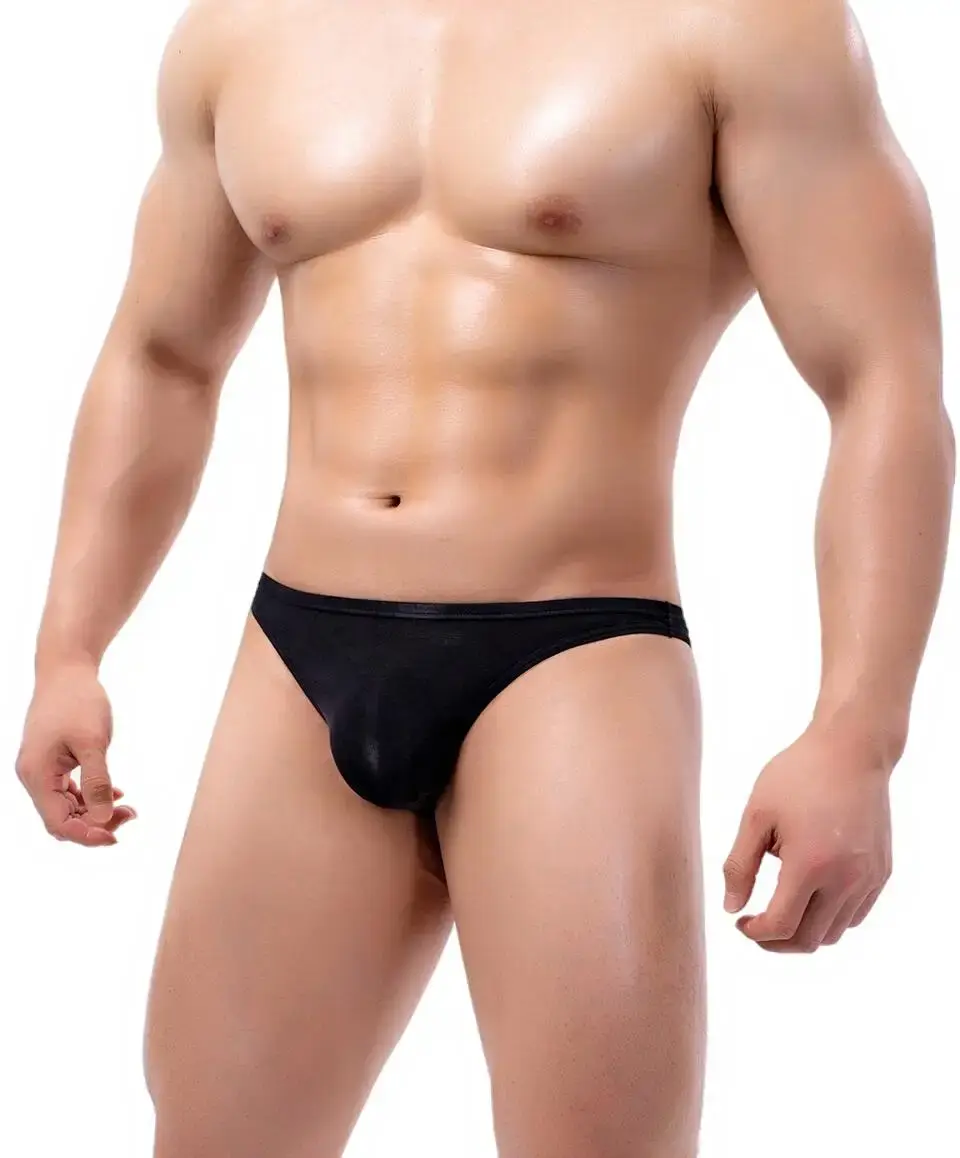 Men's Sexy Underwear Low Nylon Men Briefs Bikini Skinny Breathable Briefs Man Srting Man Underpants Quick Dry