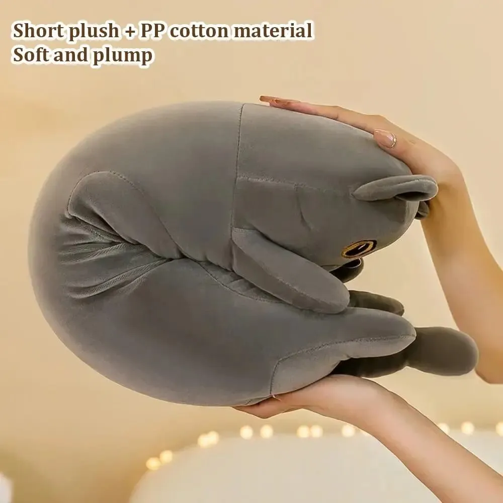 Cute 50/70cm Cat Plush Toy Long Lovely Sleeping Throw Pillow Soft Creative Stuffed Animal Home Decor