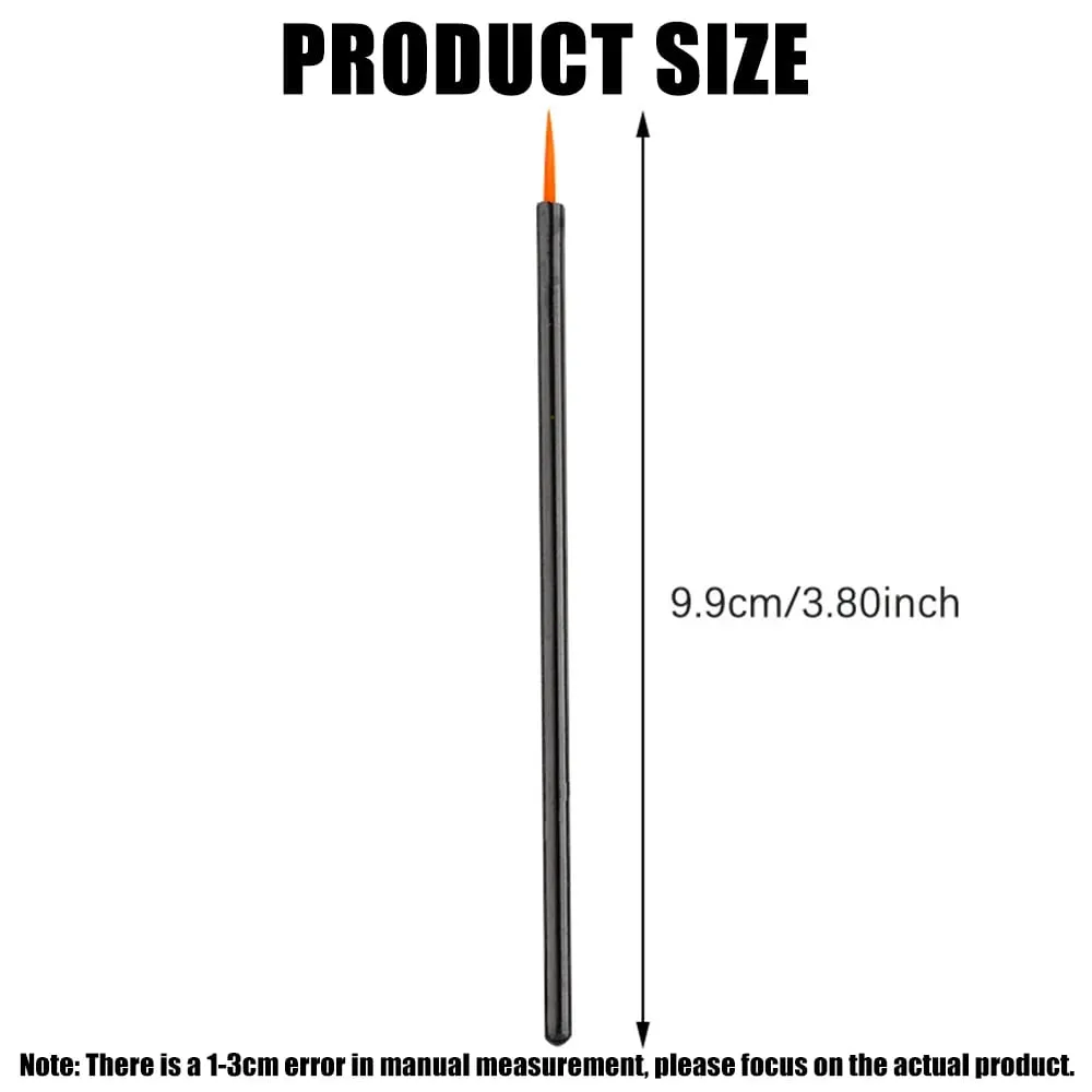 50/100pcs Eyeliner Brushes Eyelash Eyeshadow Applicator For Nail Art Painting Pen Tool Eye Lash Wands Makeup Accessories