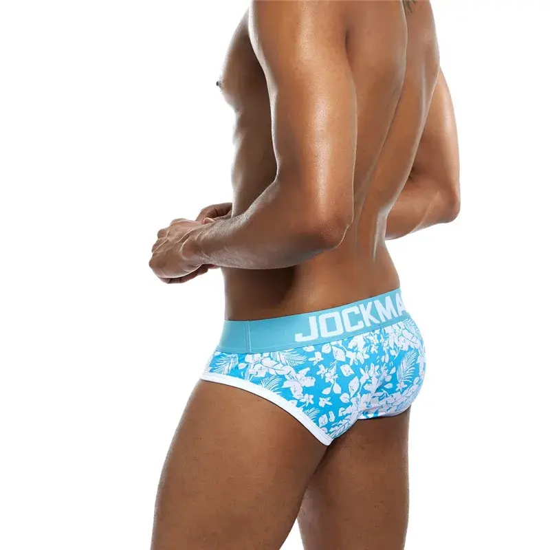 Sous-vêtements pour hommes slips coton imprimé Sexy hommes Boxer slip Slip Cueca Masculina culotte Calcinha Calzoncillos Hombre respirant