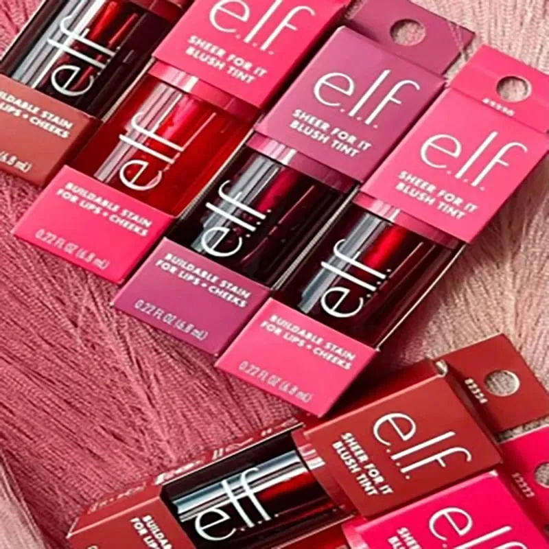 Hot Elf Brand Latest Style Multicolored Liquid Powder Blusher Highlight Contour Stick Long-Lasting Natural Cheek Series Products — image 7