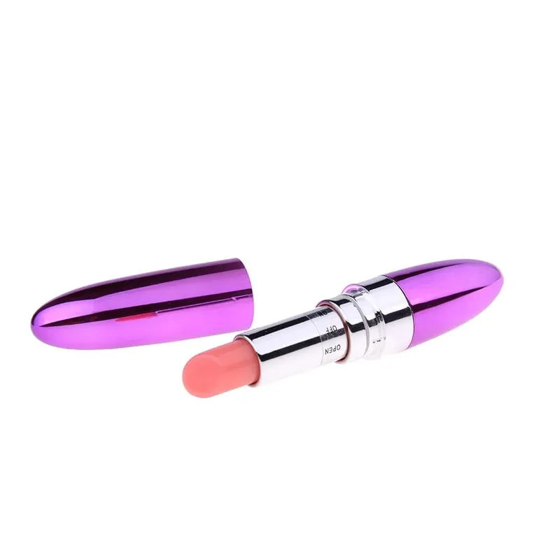 Penggetar Lipstik Mini Kuat G-spot Stimulasi Klitoris Mainan Seks Bergetar Bijaksana Masturbasi Peluru Dewasa