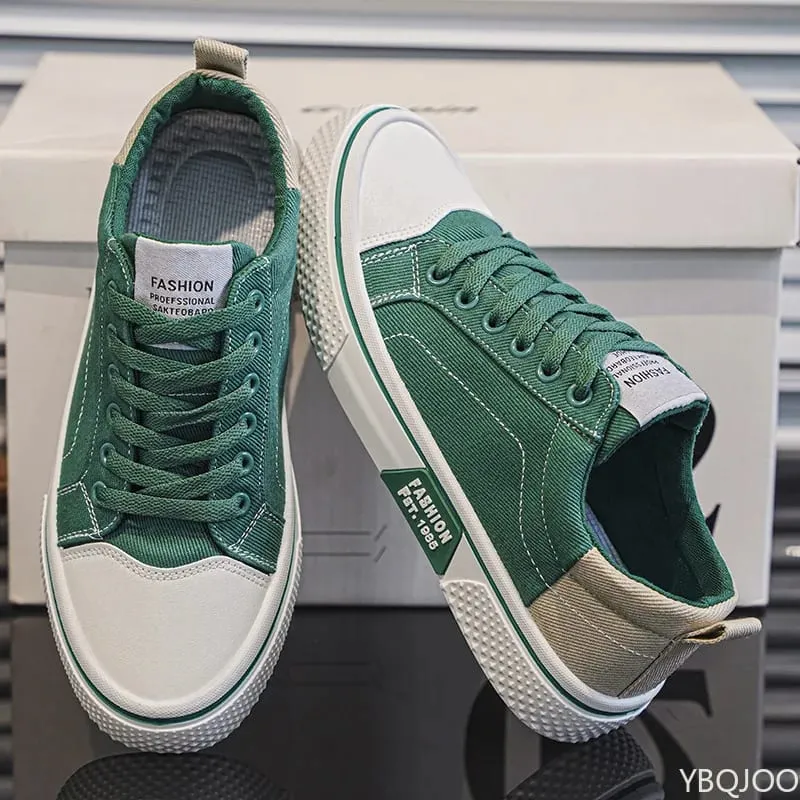 Lightweight breathable Men Shoes New Canvas Shoes Comfortable Plus Size Wear Resistant Fashionable Men Casual Sneakers