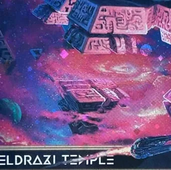 LK61 Galaxy Foil Eldrazi Temple Gemstone Caverns Godless Shrine Galaxy Foil High-Quality TCG Proxy Cards (Black-Core) — image 3