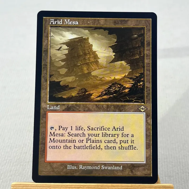 MH3 MH2 HOLO10-03 TCG Cards for Home Play Proxy Fetch Land Marsh Flats the Arid Mesa Misty Rainforest