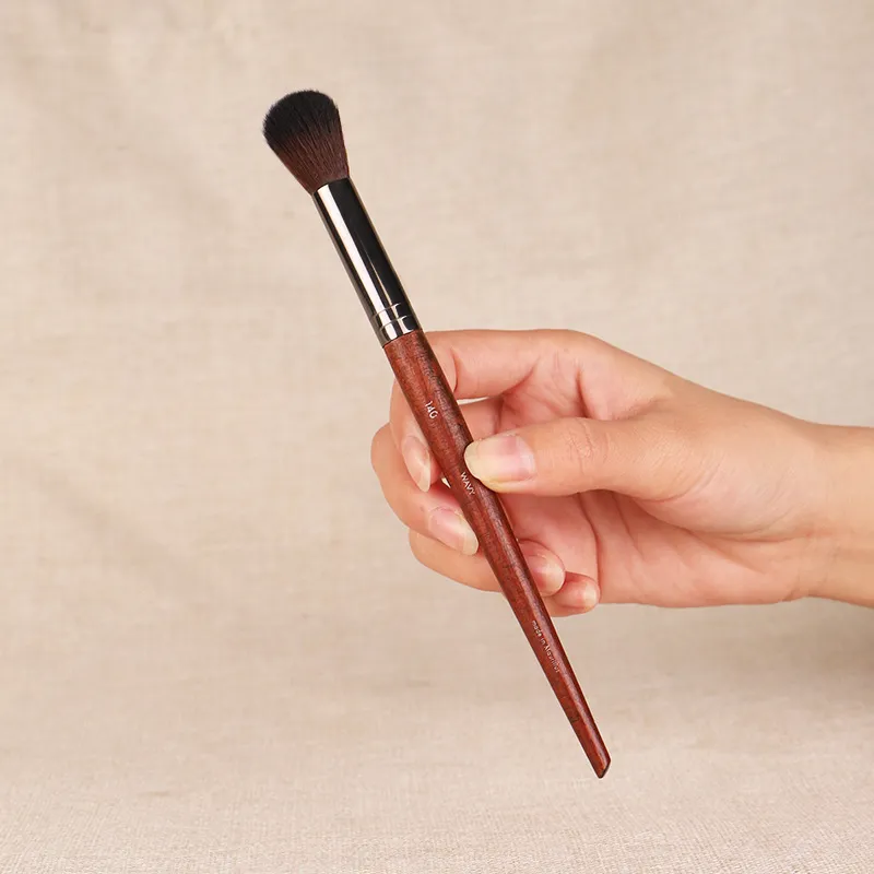 Professional Soft Makeup Brush Makeup Tools Liquid Foundation Concealer Make Up Brush Wood Handle Brushes Beauty Tool Wholesale