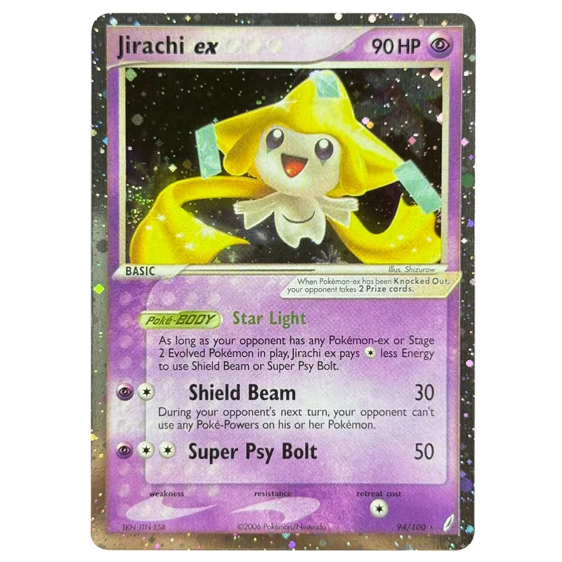บัตรพร็อกซี โฮโลแกรม Emerald Cacturne Rayquaza ตำนานที่ซ่อนอยู่ Kyogre Crystal Guardians Alakazam Star Flareon Metagross