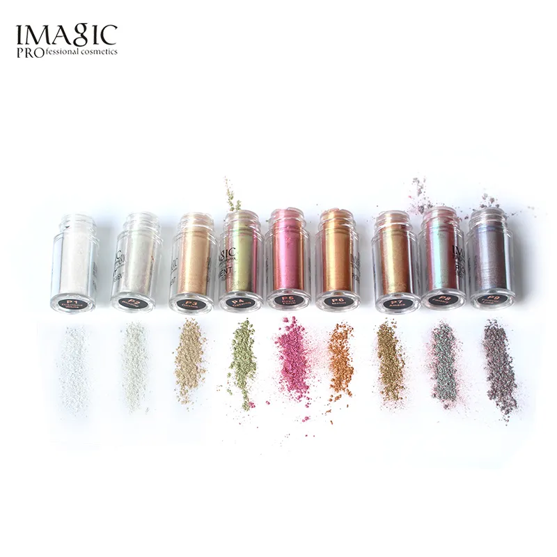New Arrival Glitter Eyeshadow Metallic Loose Powder Waterproof Shimmer Pigments Colors Eye Shadow Makeup Cosmetics