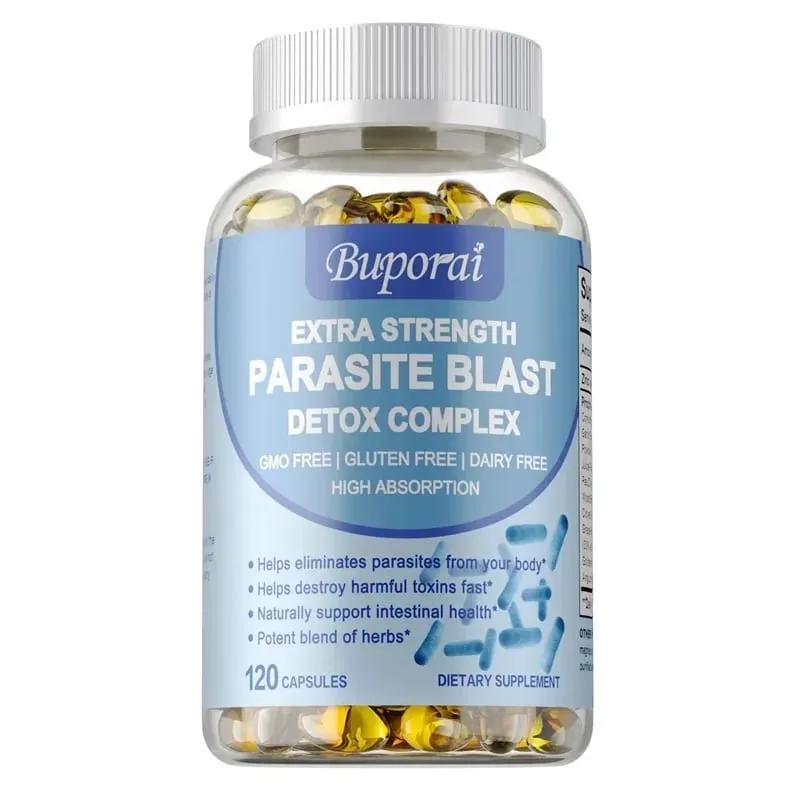 Parasite Blast Detox Complex - Understøtter tarmsundhed Eliminerer parasitter Fremmer metabolisme og forbedrer immunitet