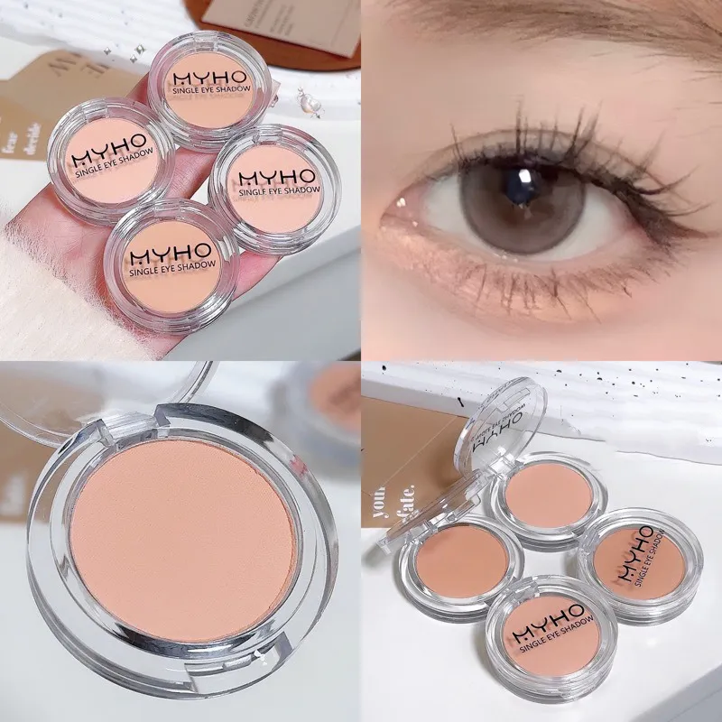 Matte Complexion Brightens Eye Shadow Palette Monochrome Highlight Eyeshadow Base Primer Color Nude Skin Makeup Daily Cosmetics — image 2