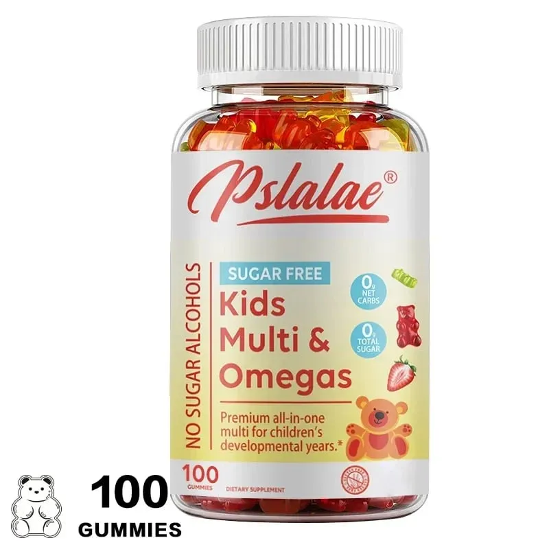 Kids Multivitamins Gummies - Promote Brain Development Enhance Immunity Increase Energy Maintain Vitality and Health