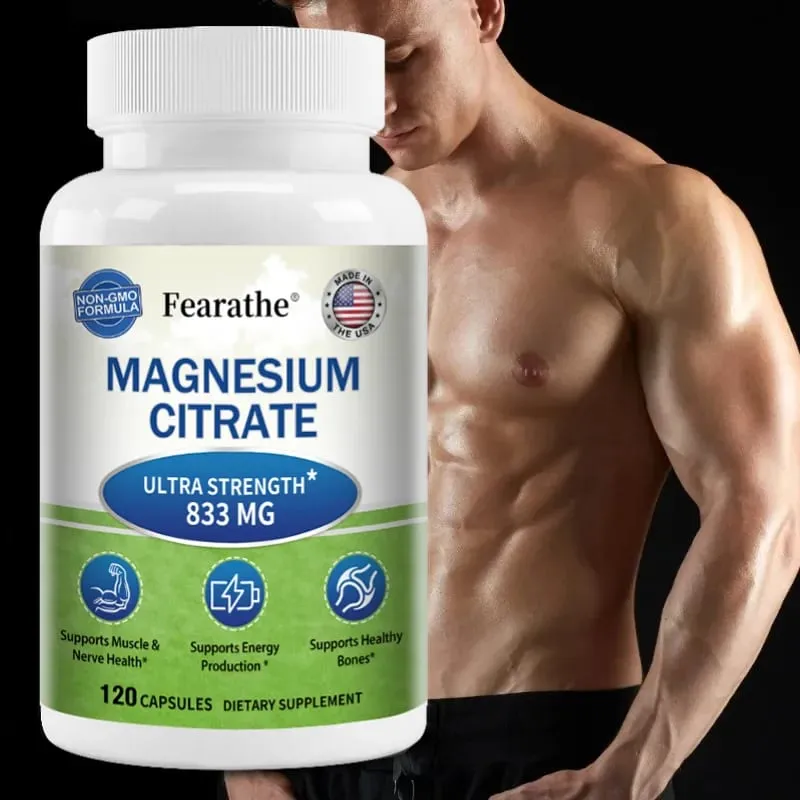 Capsule de citrat de magneziu Suport nut