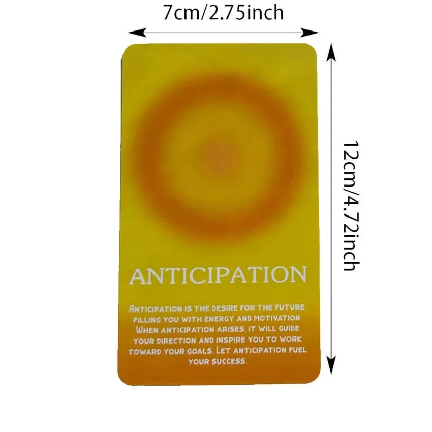 Emotional Card Deck Support Personal Growth And Inner Peace Oracle Card Games 12x7cm 56-Cards