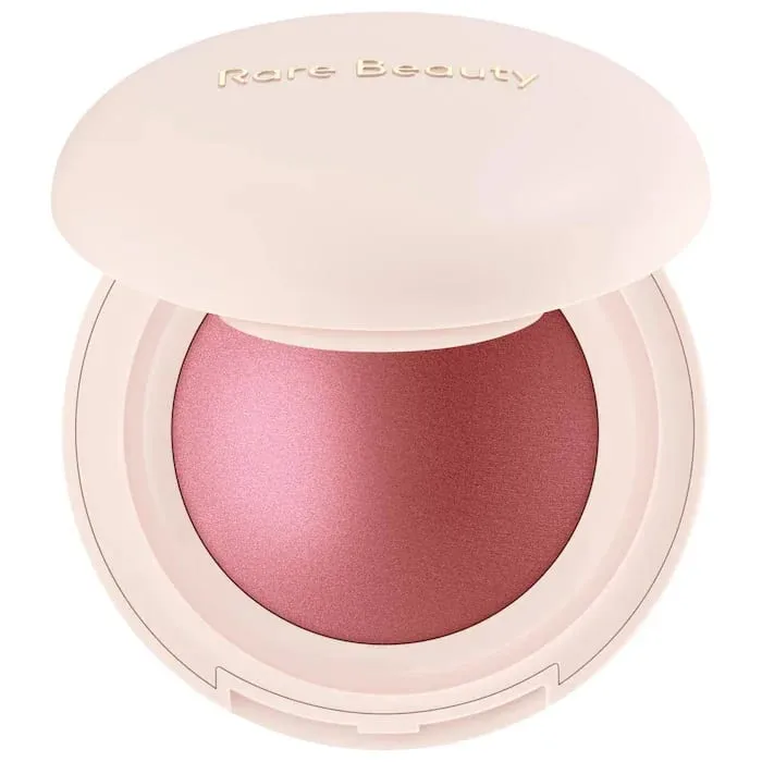 Rare Beauty 2 IN 1 Blush Highlighter Powder Palette Baked Silky Smooth Shimmer Glow Long Lasting Blendable Natural Face Makeup