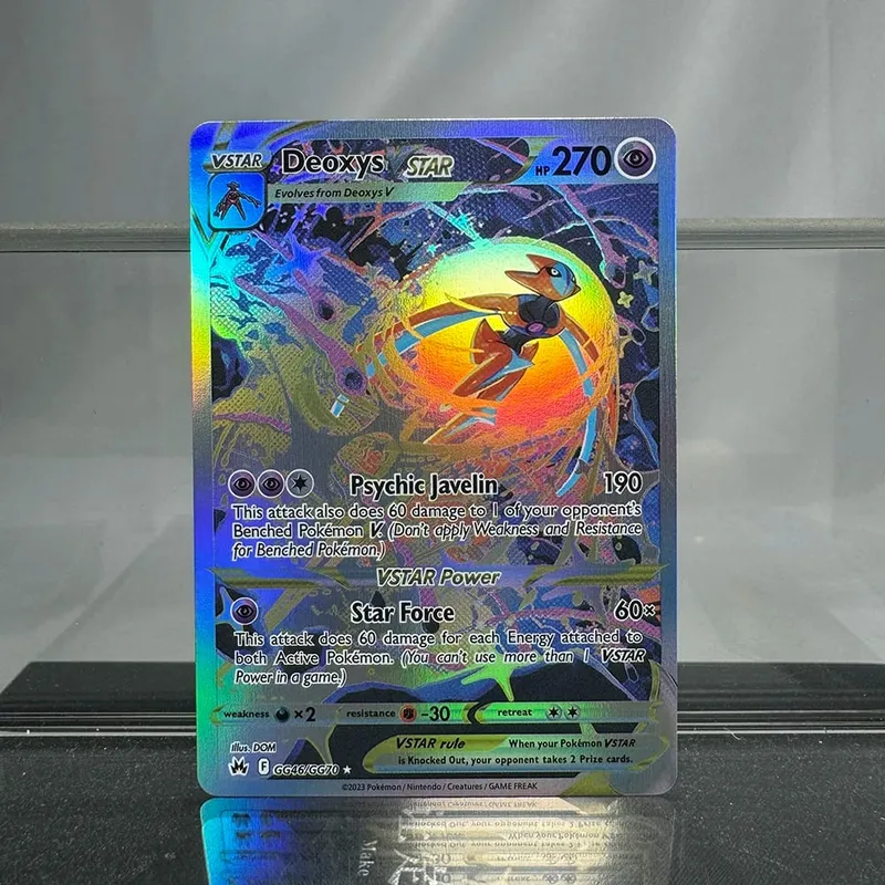 PKM Cards Holographic Vstar Vmax with Rayquaza Darkrai Blastoise Mewtwo Collection Proxy PTCG Cards Toys Gifts — image 25