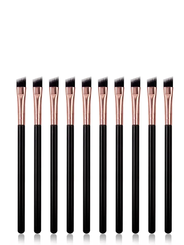 6/10/20/30PCS Ultra-Thin and Ultra-Fine Eyeliner Brush Angled Eyebrow Brush Eyelid Detail Brush Portable Eye Makeup Tool — image 8
