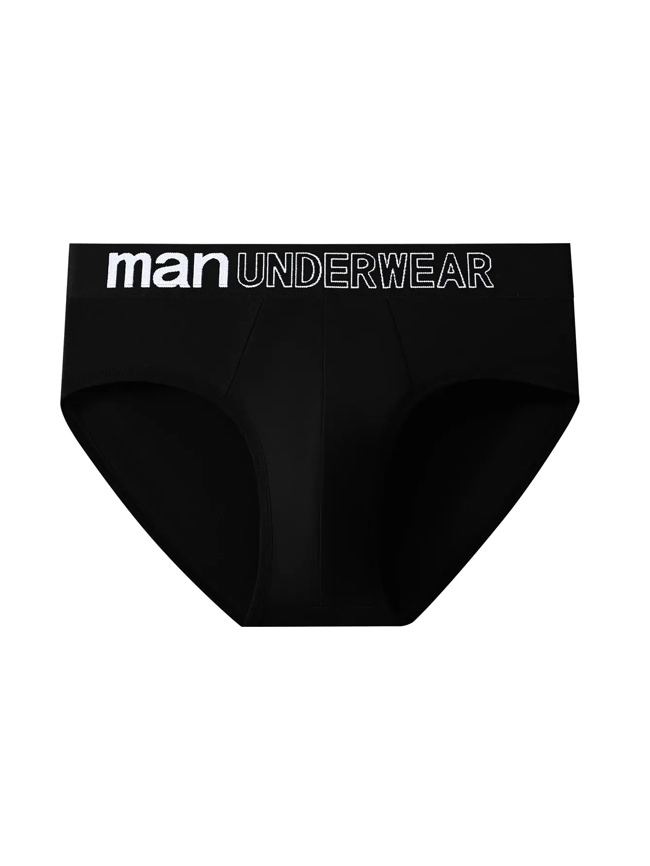 Men's underwear 4pcs cotton briefs Loose breathable comfortable close-fitting briefs personality hot selling trend sports briefs