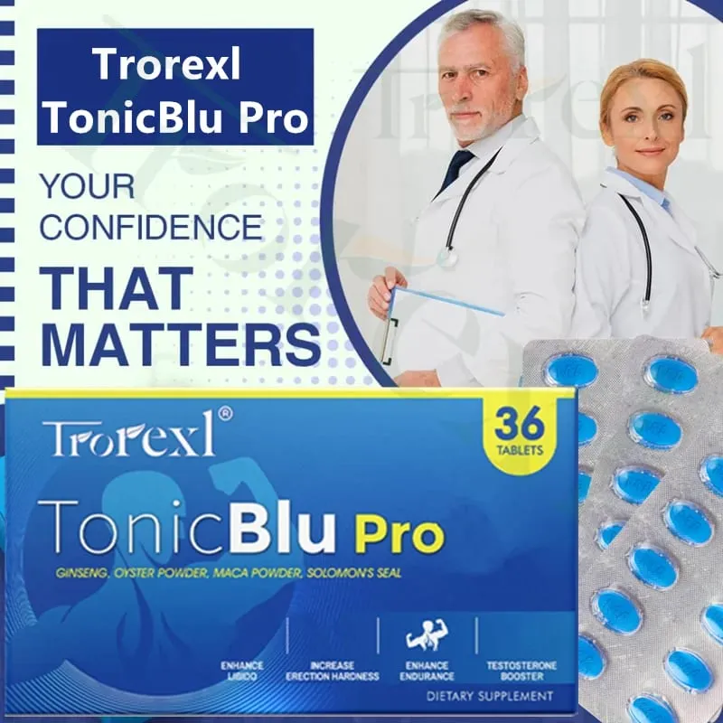 36-360 Pill Blue Tablets Health Product Men Power Clinically-Proven Formula
