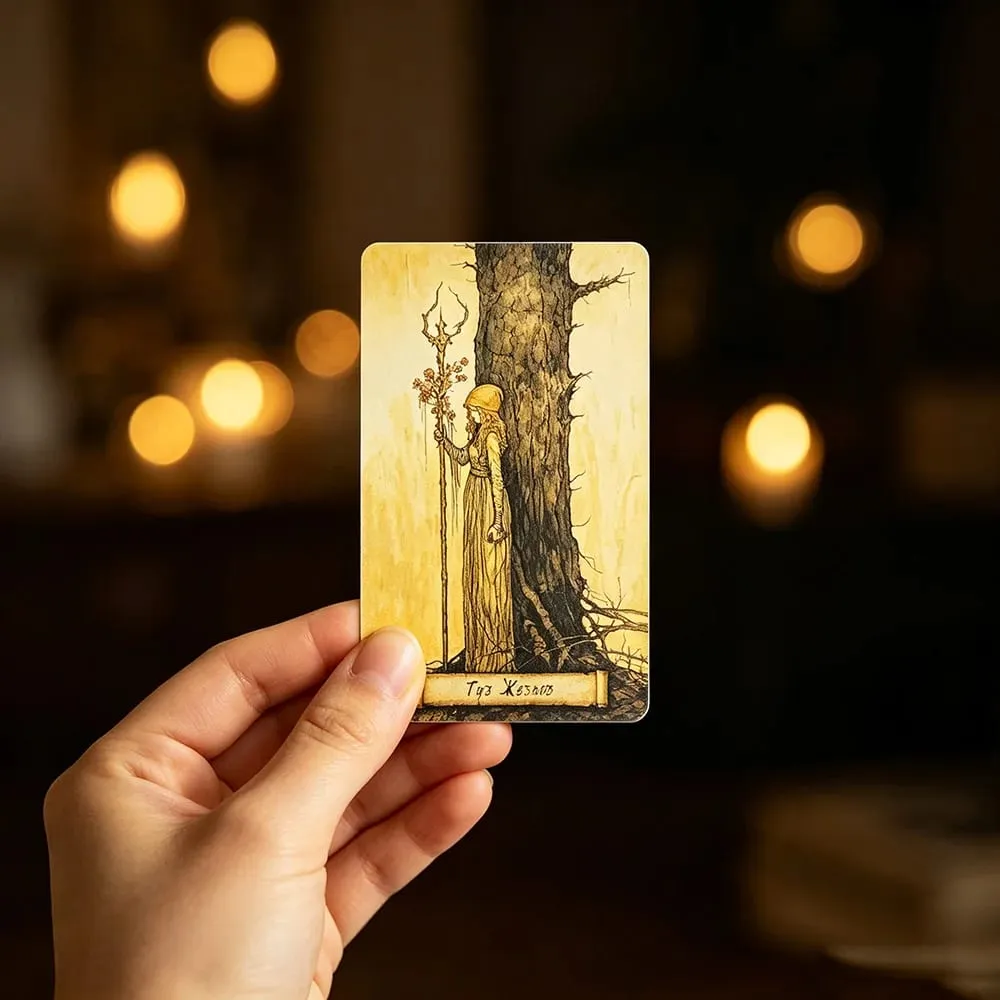 Shadow Fates Tarot Deck - 78 Cards Meditation Divination Cards for Self-Reflection & Spiritual Growth Ideal for Introverts