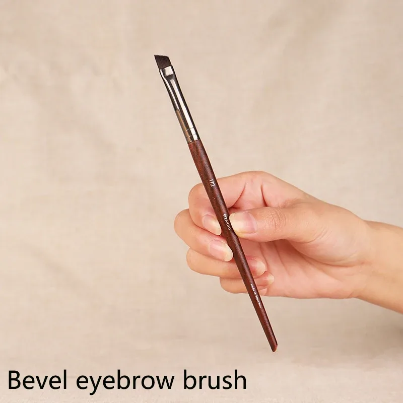 Professional Soft Makeup Brush Makeup Tools Liquid Foundation Concealer Make Up Brush Wood Handle Brushes Beauty Tool Wholesale