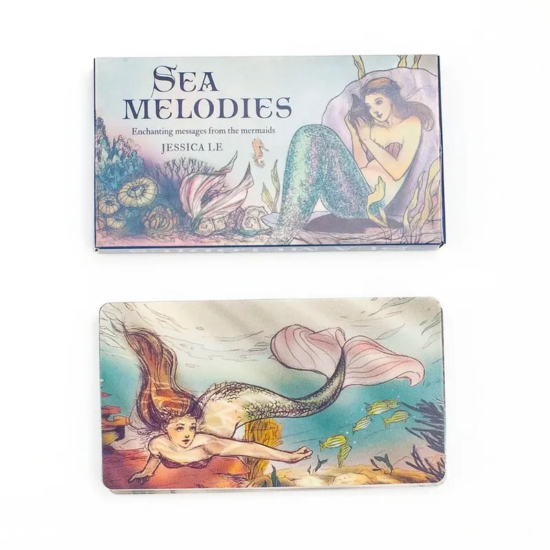 Twin Flame Love Notes Oracle Cards 45Pcs Cards Fortune Telling Card Table Board Game Card 10.3*6Cm