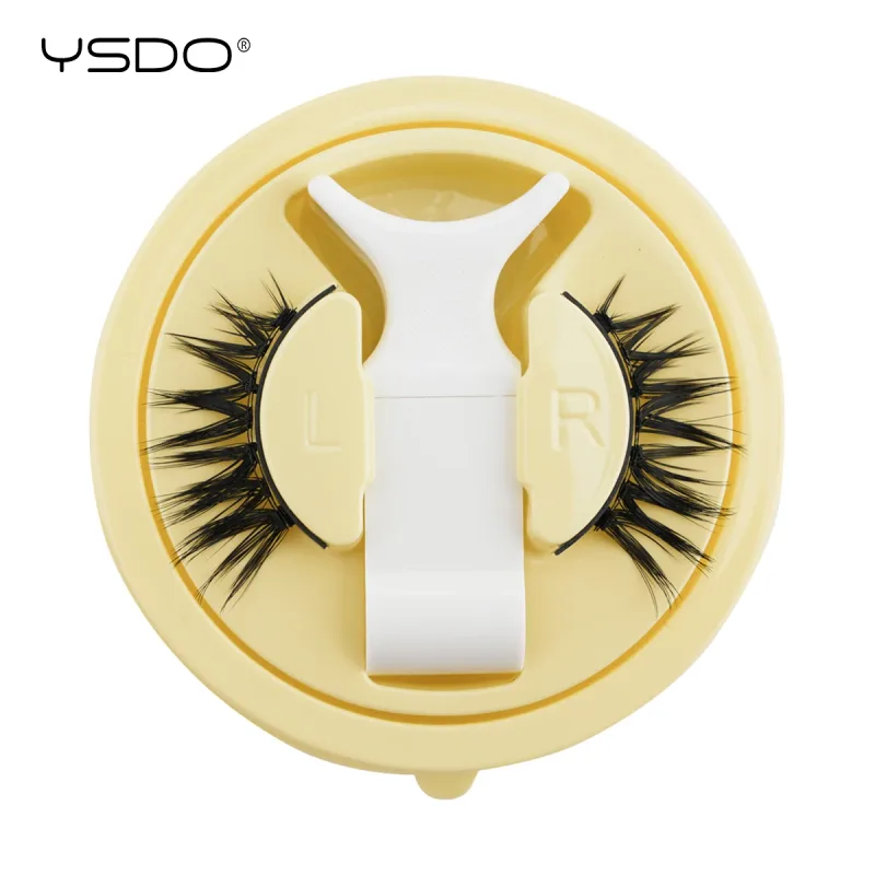 Magnetic Eyelashes Reusable Winged Magnetic 3D Mink Lashes Long-Lasting No Glue Needed False Eyelashes With Tweezer Makeup