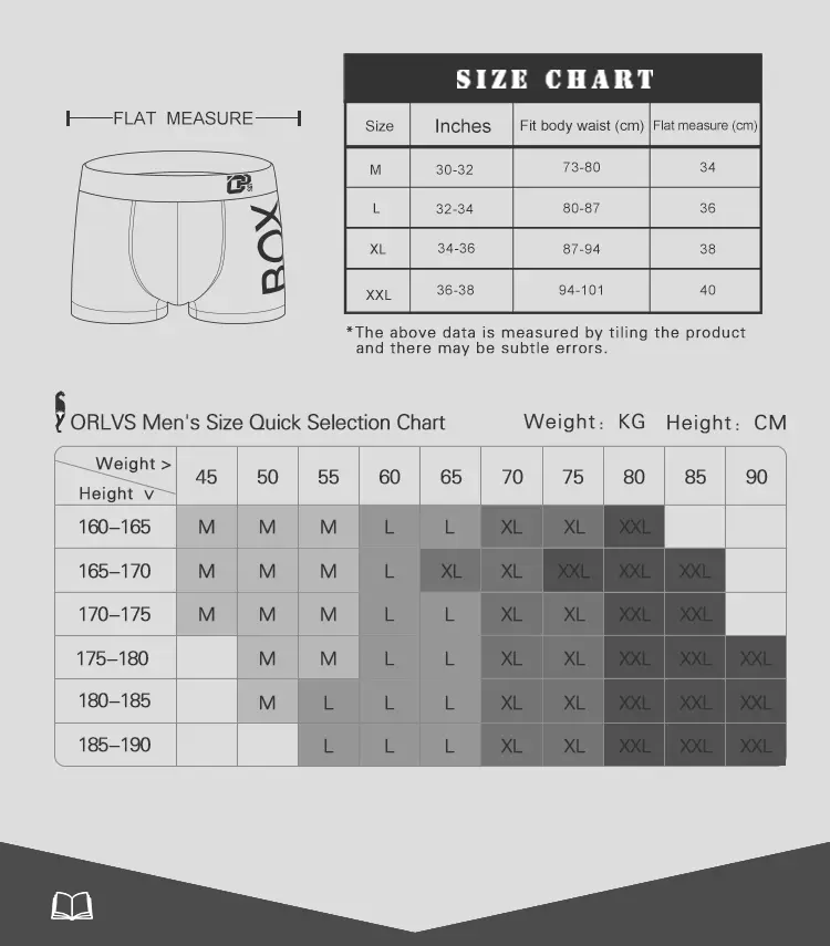 4Pcs Man Underpants Boxershorts Cotton Men Boxers Male Breathable Underwear Men's Panties Soft Boxer OR212