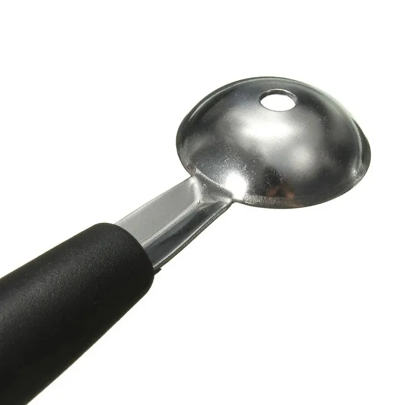 1PC Multi functional ice cream scoop Stainless steel double headed fruit ice cream scoop Watermelon Ball Digger Kitchen tools — image 7