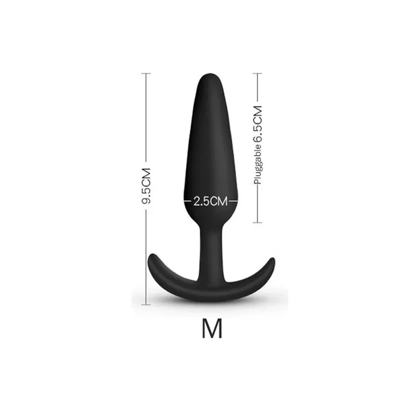 Korek analny w kształcie litery T 3 rozmiary miękkiego silikonu Butt Plug stymulator Anal Sex zabawki masażer prostaty Dildo dla kobiet mężczyzn zabawki erotyczne dla dorosłych