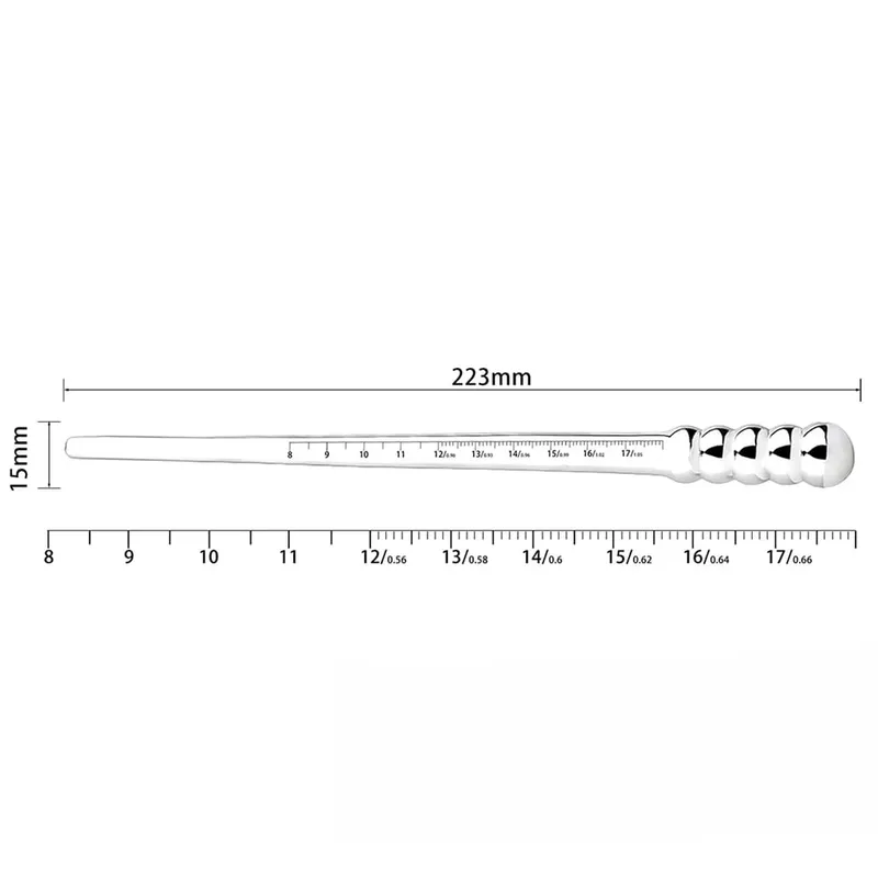 Protaste Stimulation Urethral Penis Plug Stainless Steel Urethral Dilator Sounding Rod Catheter Masturbation Sex Toys Men — image 14
