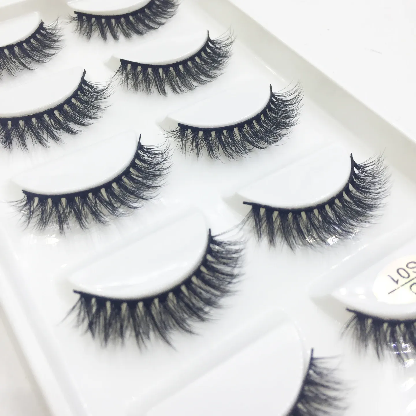 Natural 3D Mink False Eyelashes Soft Wispy Fluffy Eye Faux Lashes Make Up Eyelash Beauty Cat Cilios 5 Pairs 15 Styles