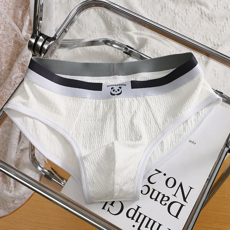 Nuevas bragas para hombres, ropa interior Sexy para niños, bragas de algodón para adolescentes, pantalones triangulares de talla grande, pantalones cortos finos transpirables simples