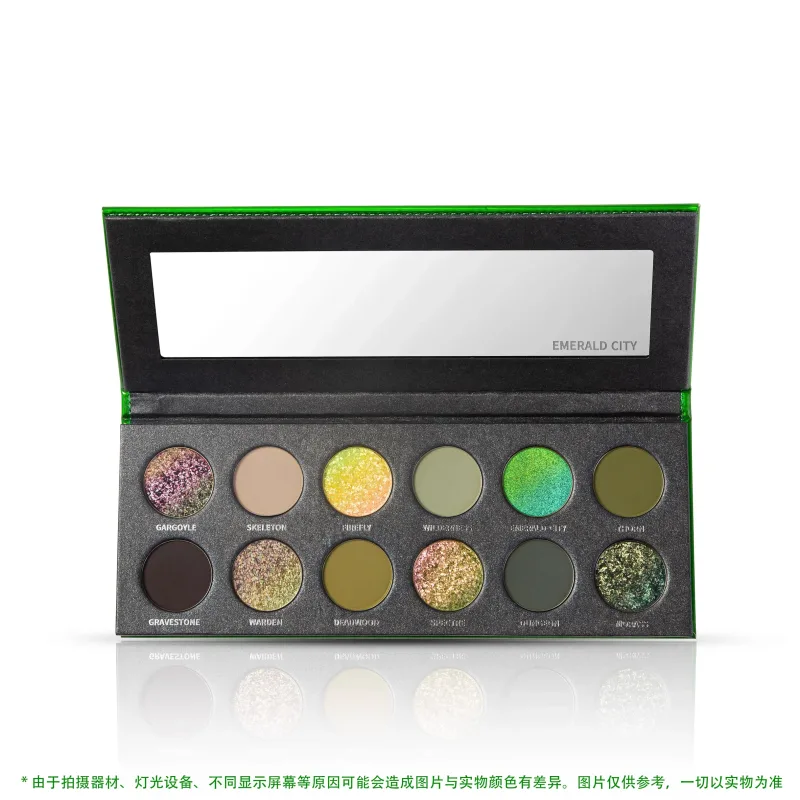 Eye Shadow Disk Chameleon Gothic Eyeshadow Matte Shimmer Soft Smoky Clown High Colors Lasting Eye Makeup