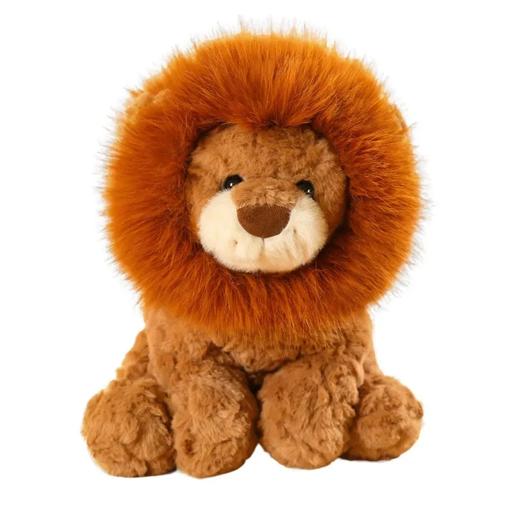 Creative Gift Soft Lion Stuffed Animal Plush Pillow Cute Emotional Support Stuffed Animals Plush 13.8inch Plush Toy