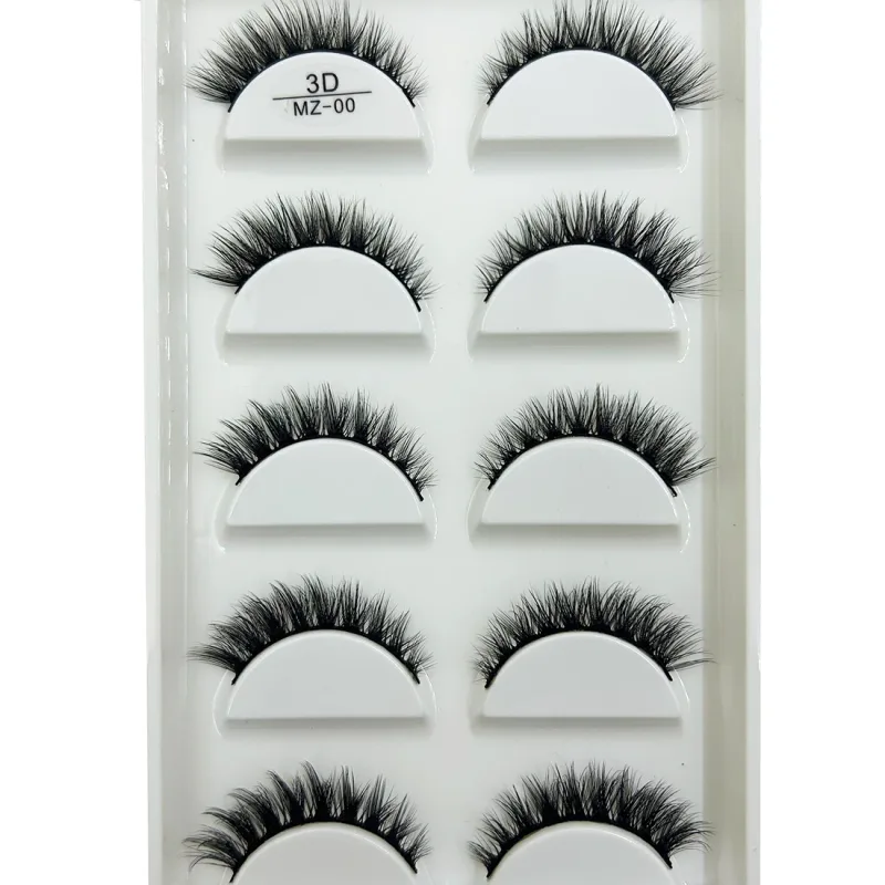 New 28 Style 5 Pairs Natural Mink False Eyelashes Makeup Eyelash Extension Fake Eye Lashes Faux Cils Make Up Beauty Cilios