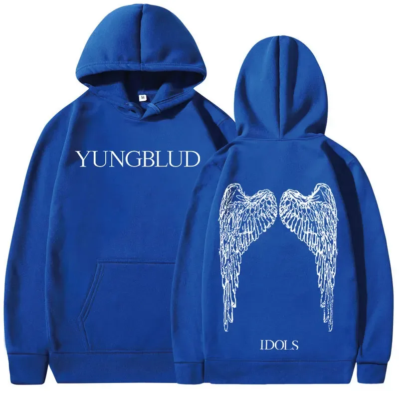 Yungblud IDOLS Wings Album Tour 2025 sweat à capuche pour homme femmes Vintage mode sweats à capuche Hip Hop surdimensionné pulls Streetwear