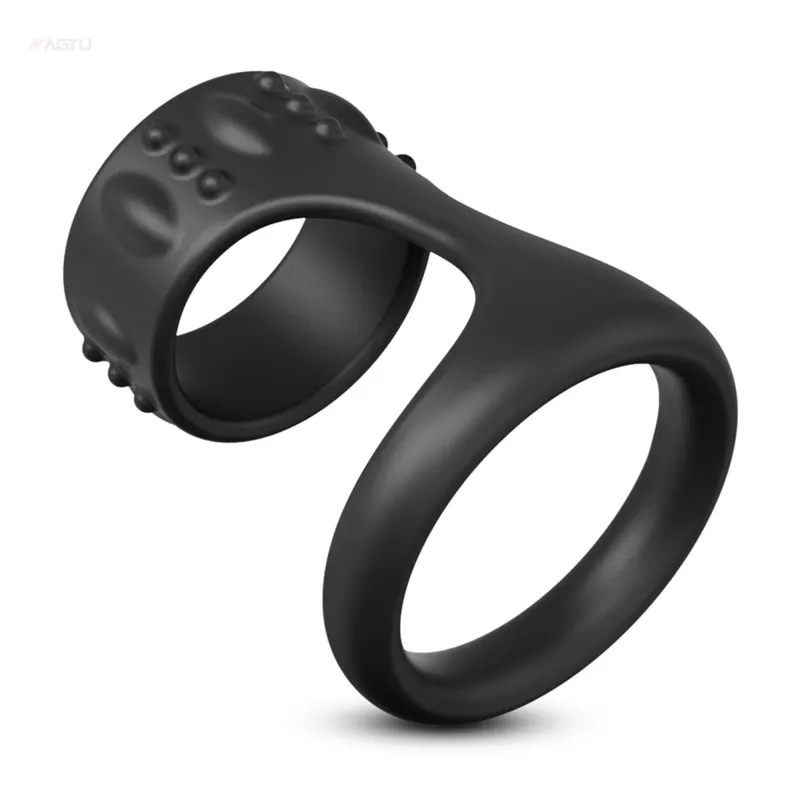 Silicone Cock Ring Penis Ring Enlarger Erection Ejaculation Delay Enhancing Soft Long Lasting Stronger Adult Sex Toy for Men — image 24