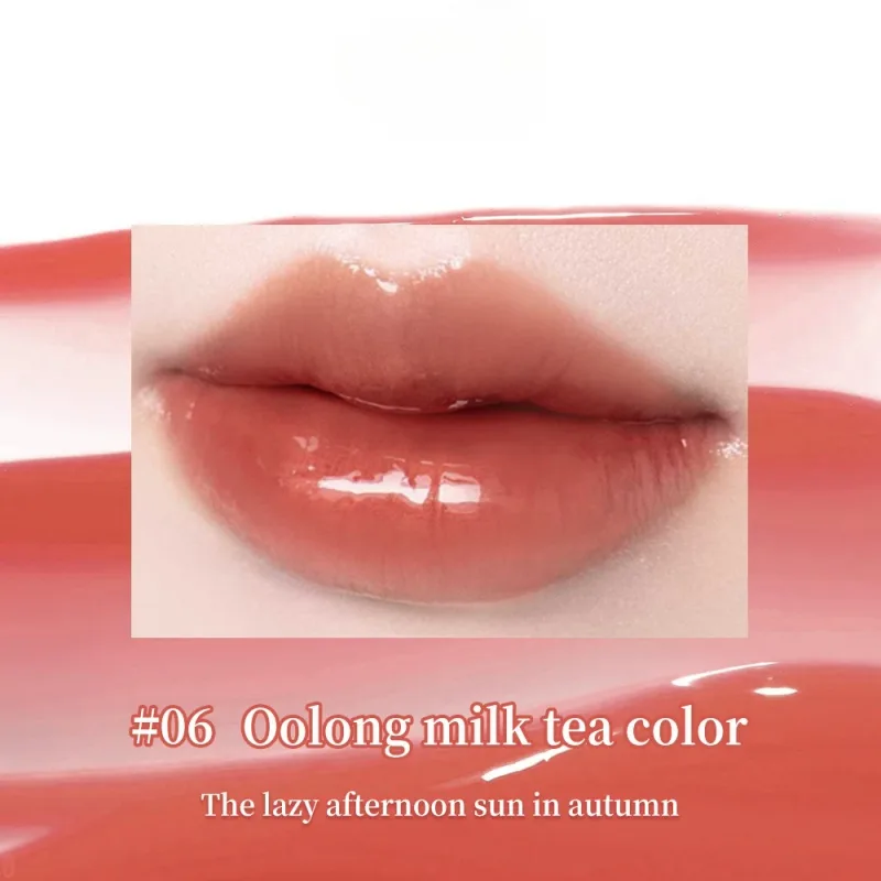 Ginger Candy-shaped Lip Gloss with A Moist and Nourishing Texture Long-lasting and Vivid Color A Cute Lip Gloss.