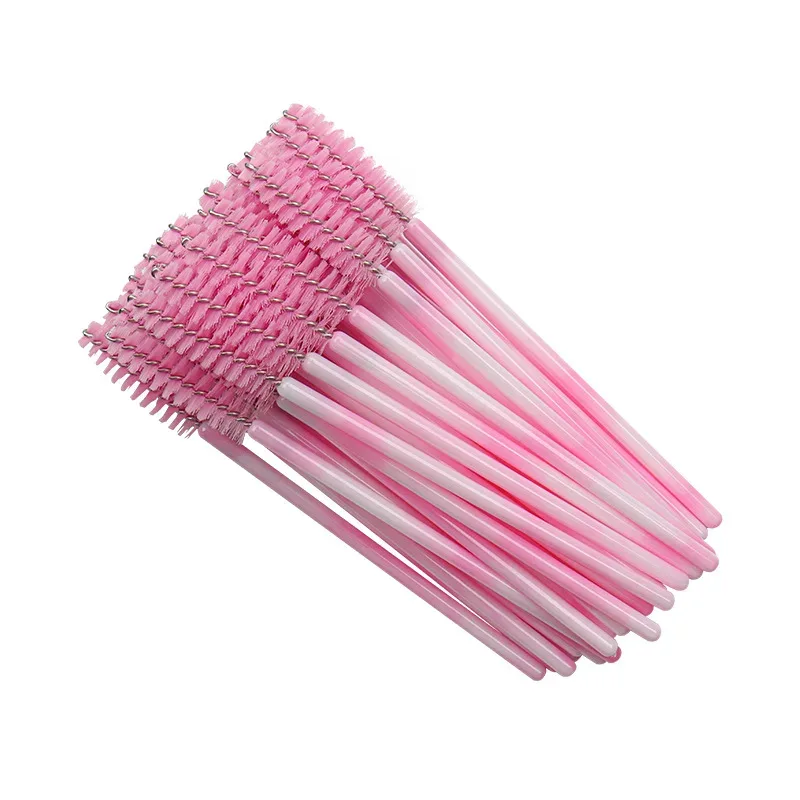 Disposable Eyelash Brushes Eyebrow Brush Mascara Wands Applicator Cosmetic Eyelashes Extension Tools Eyelash Spoolies for Makeup