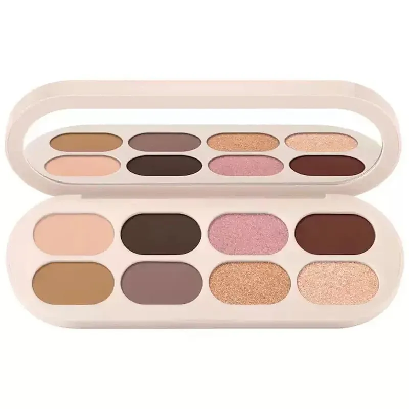 Hot Rare Beauty Neutrals 8 Colors Eyeshadow Palette Matte Shimmer Glitter Lasting Nude Earth Tone Eye Makeup Cosmetics for Woman