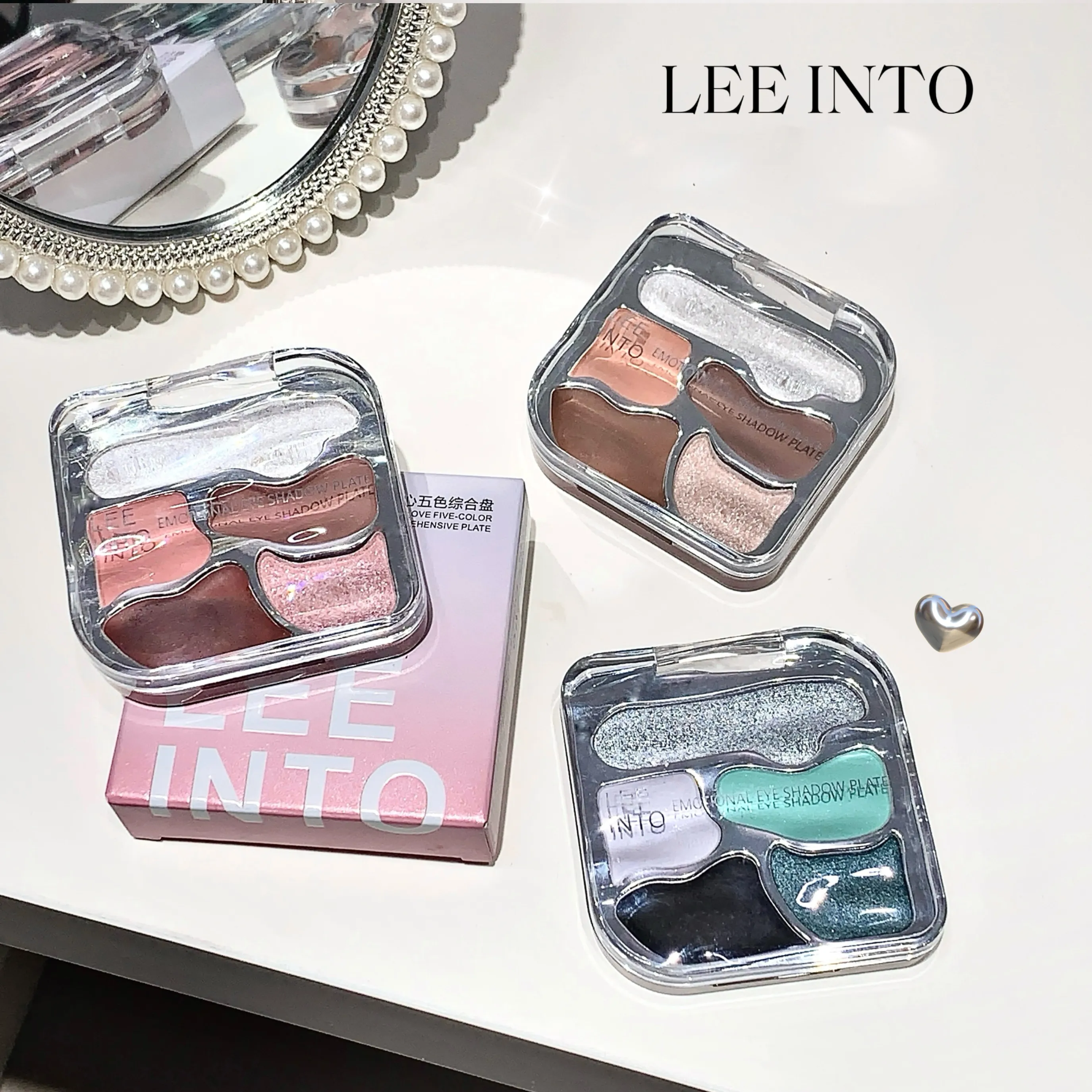 Five-color Comprehensive Eye shadow Palette Matte Highlight Contouring and Color-developing All-in-one Palette