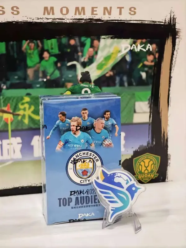 New Daka 2025 Trading Cards Top Audience Machester Cuty Juventus Ac Milan Internazionale Milano Football Star Official Box Gift