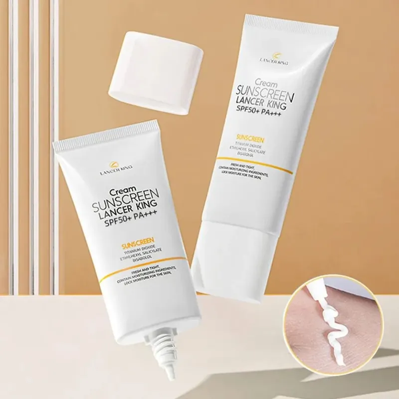 60g/50g Multi-effect Repair Summer Sunscreen Cream SPF50+ Sun Block Isolation Cream Mild Concealer Lightweight