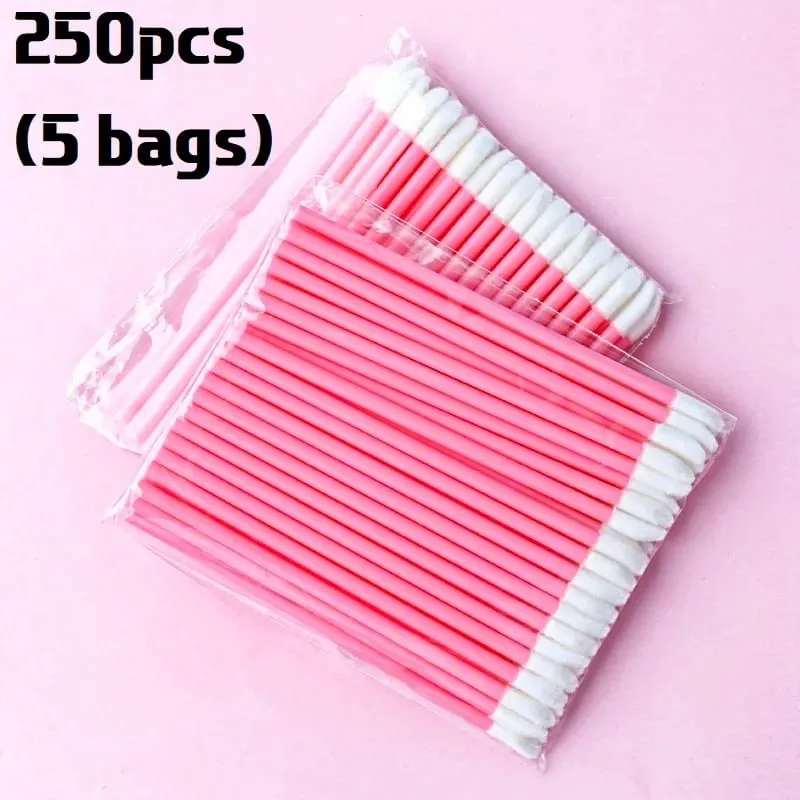 Bulk 50/500/2000Pcs Lip Brush Professional Applicators Wholesale Lipstick Wands Women Lip Gloss Brushes Make up Tool Accessories
