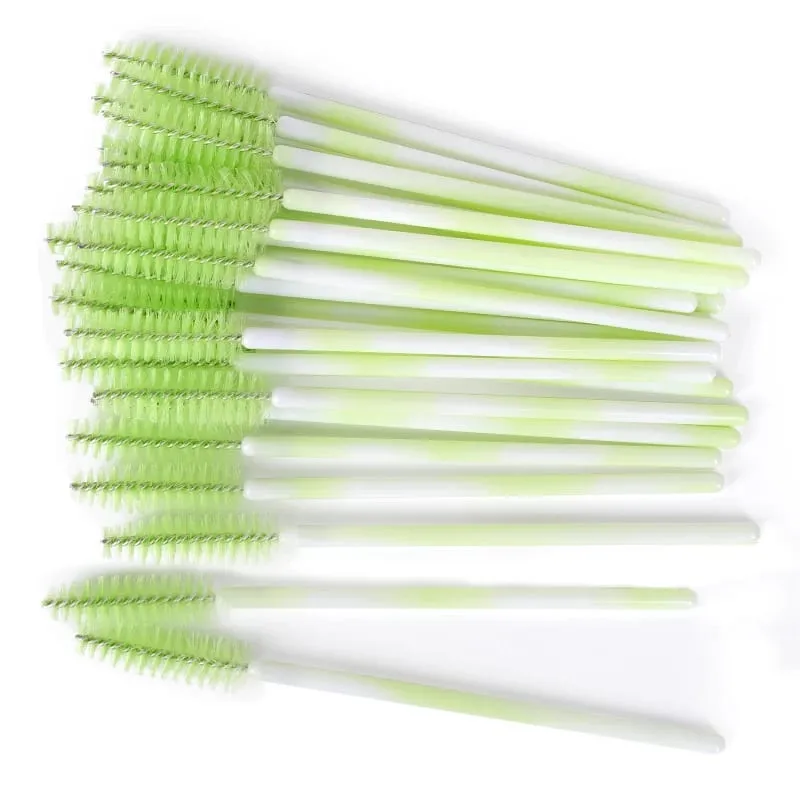 50/100Pcs Makeup Brush Eyelash Eyebrow Brushes Comb Disposable Mascara Wand Eyelashes Extension Supplies Cosmetics Make Up Tools