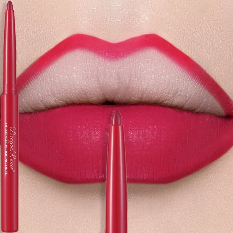 Multi Color Matte Lip Liner Crayon Velvet Waterproof Lip Pencil for Outline & Fill Lips Long Lasting Non Stick Lip Makeup