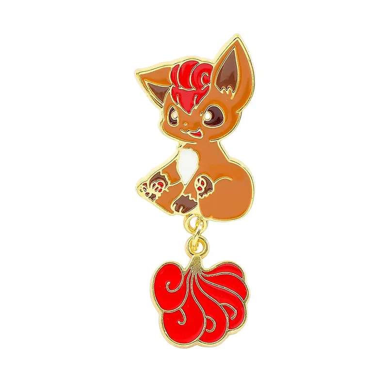 Enamel Pins Set - Cute Pikachu Squirtle Charmander Brooches for Backpacks Jackets - Anime Cartoon Badges Gift for Fans