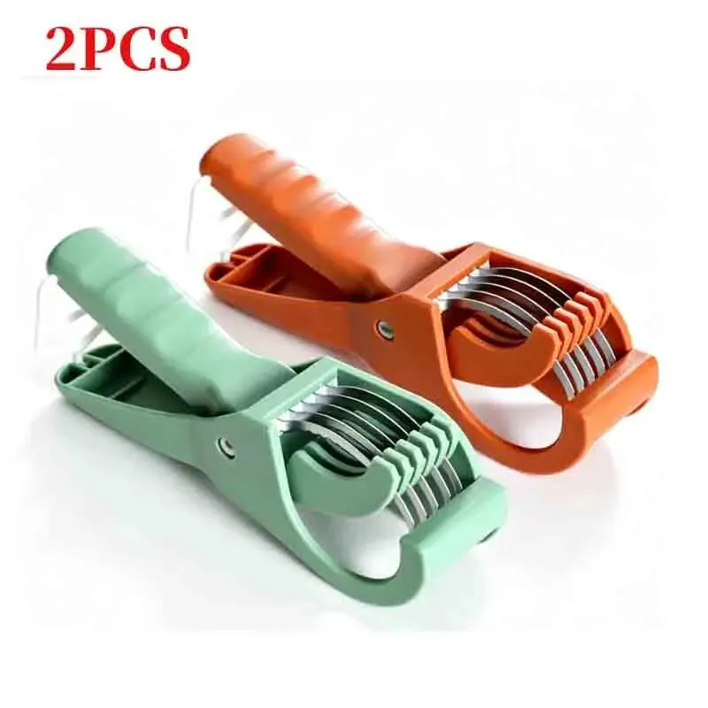 Kitchen Tools Stainless Steel Vegetable and Fruit Slicer Multi Functional Salad Slicer Kitchen Accessories
