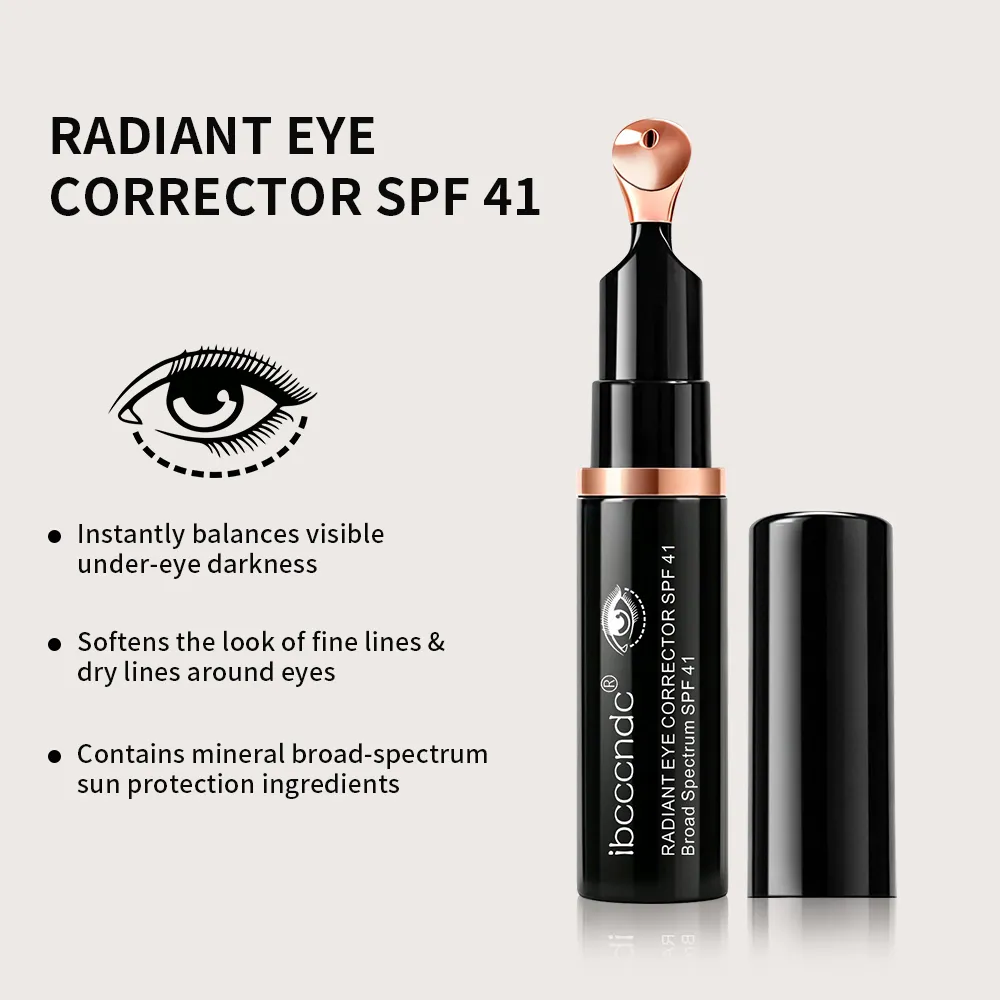 SPF 41 Eye Corrector Concealer Hydrating Suncreen Concealer Under Eye Color Corrector Dark Circles Eye Cream Woman Makeup